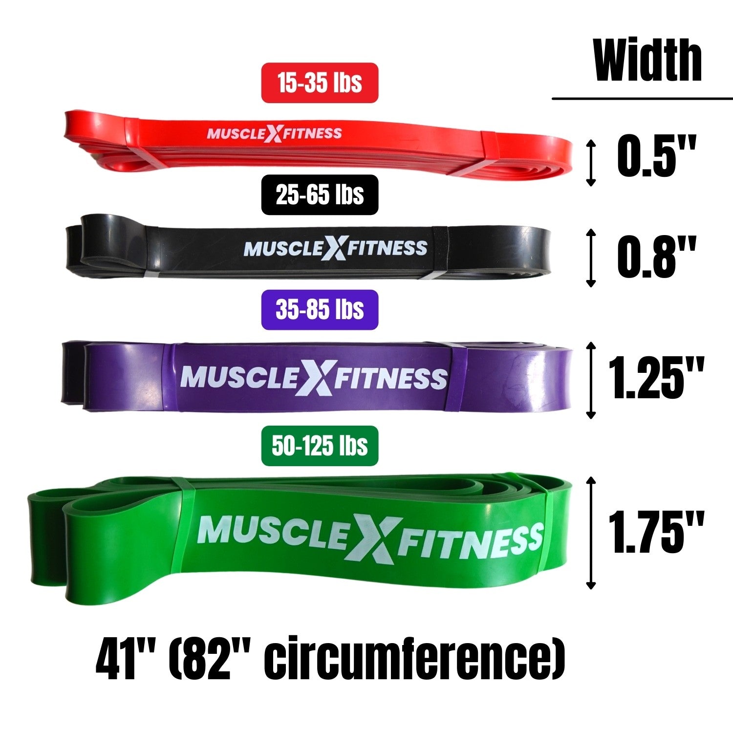 Heavy duty sales pull up bands
